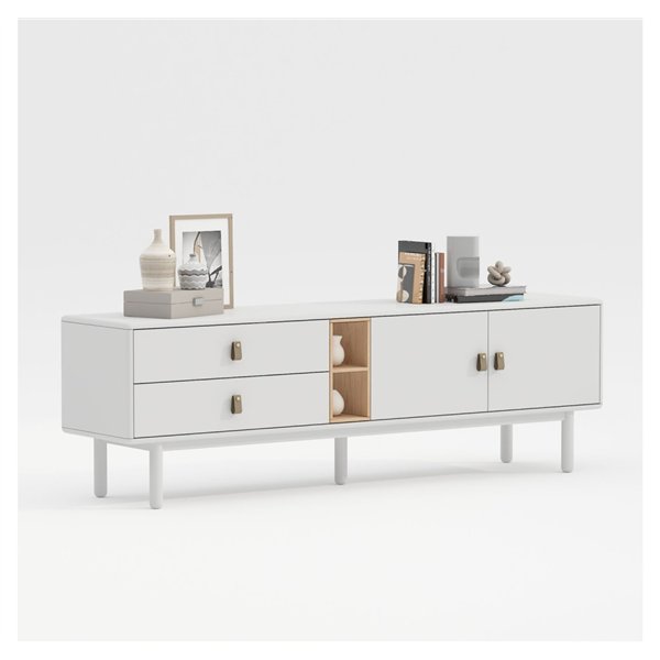 Sideboard IRIS 180x40xH55cm, white