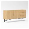 Sideboard BASSEL 160x40H75cm, 3D melamine