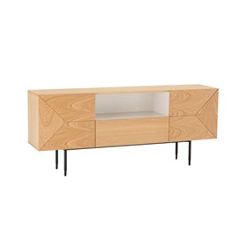 Sideboard NATE 180x40xH70cm, oak