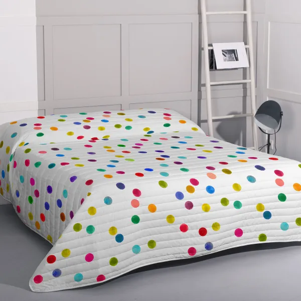 Lovatiesė (antklodė) HappyFriday HF Confetti Spalvotas 240 x 260 cm