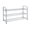 Shoe rack BENITO silver