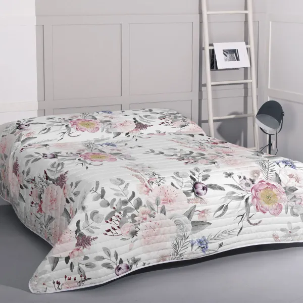 постельное покрывало HappyFriday HF Delicate bouquet Разноцветный 270 x 260 cm
