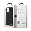 BMW Signature Liquid Silicone MagSafe - Case for iPhone 15 Plus (Black)