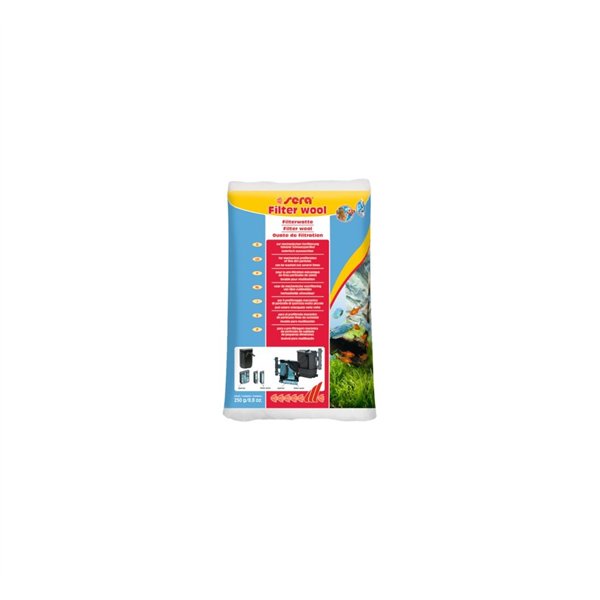 Filter media sera filter wool 250 g