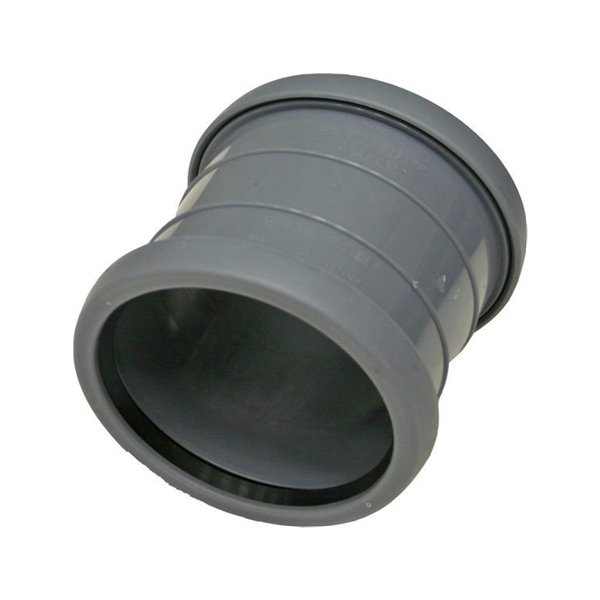 PPHT Sliding Socket Dn 50 Grey (170523)