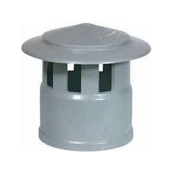 Ventilation Cap Dn50mm Grey, Wavin