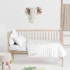 Voodikate HappyFriday Basic Kids Dash Valge 100 x 130 cm