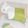 постельное покрывало HappyFriday Basic Kids Arista Зеленый 100 x 130 cm