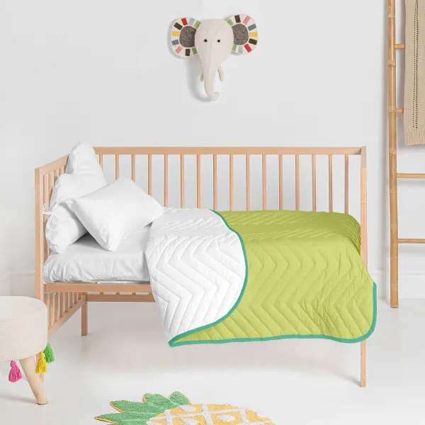 Vuodepeite (viltti) HappyFriday Basic Kids Arista Vihreä 100 x 130 cm