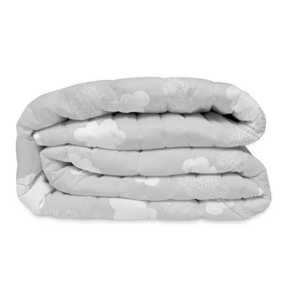 Vuodepeite (viltti) HappyFriday Basic Kids Harmaa 200 x 260 cm Pilvet