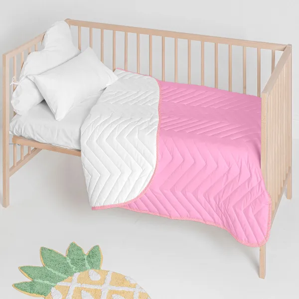 Vuodepeite (viltti) HappyFriday Basic Kids Arista Pinkki 100 x 130 cm