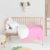 Bedspread (quilt) HappyFriday Basic Kids Arista Pink 100 x 130 cm