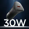 Spigen Essential EV301 - USB-C PD 3.0 PPS 30W Car Charger (Black)