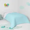 постельное покрывало HappyFriday Basic Kids Dash Синий 200 x 260 cm