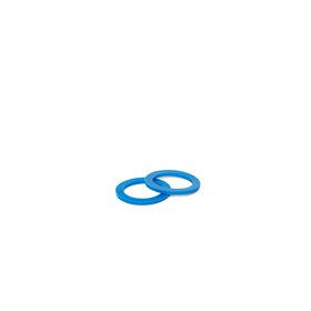 PE gasket 1/2'' 28.2x20.9mm, blue