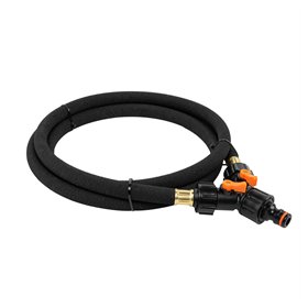 AQUA DROP Soaker ring with valves 1/2" 2m