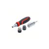 Precision Bit / Multi Socket Set | with Ratchet Spinner Handle for Bits, reversible | 17 pcs.
