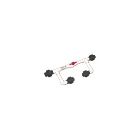 Bypass assembly for injector, 1" female threads