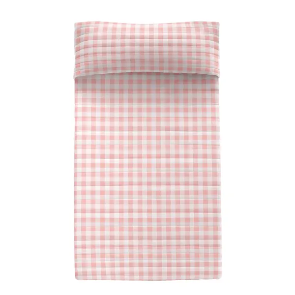 Lovatiesė (antklodė) HappyFriday Basic Kids Rožinė 180 x 260 cm Gingham