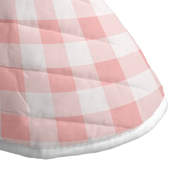 Vuodepeite (viltti) HappyFriday Basic Kids Pinkki 180 x 260 cm Gingham