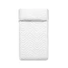 Bedspread (quilt) HappyFriday Basic Kids Arista White 100 x 130 cm
