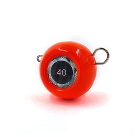 Jig sinker RB, 10 g, red, 3 pcs, Merganser