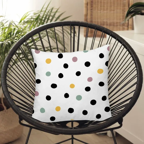 Spilvens ar pildījumu Belum Cuzco Daudzkrāsains 50 x 50 cm