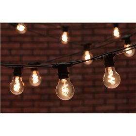 Finnlumor Light string Filament clear 10LED 3W