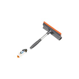Window washing brush 8", short aluminum handle