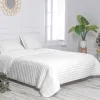 Voodikate HappyFriday Basic Dash Valge 240 x 260 cm
