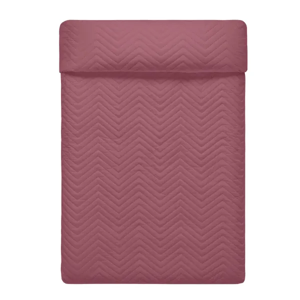 Kaksipuolinen päiväpeitto HappyFriday Basic Arista Valkoinen Magenta 270 x 260 cm