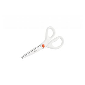 Universal scissors OFFICE 190 mm, White Line