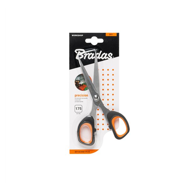 Universal scissors PRECISION 175 mm