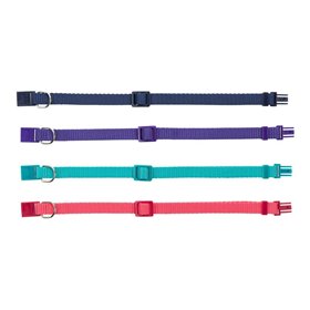 Premium cat collar, coral, random colour 1 pcs.