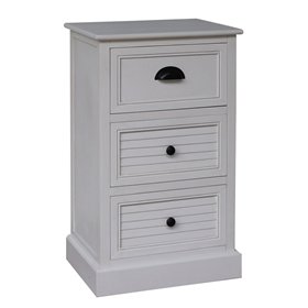 Cabinet MELDON 45x35xH75.5cm, white