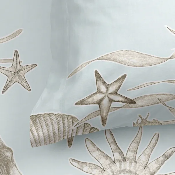 Tyynyliina HappyFriday Coral reef Monivärinen 45 x 110 cm (2 osaa)