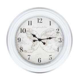 Wall clock GUSTAV D60cm, white