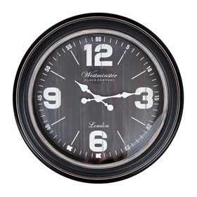 Wall clock GUSTAV D60cm, black