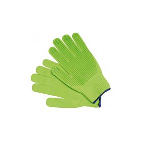 Cotton Gloves, Pvc Dots "Fresh Psd" 8