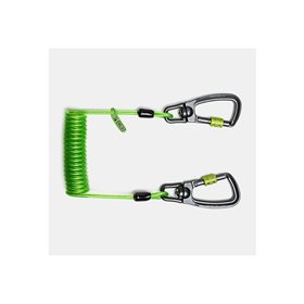 Coil tool lanyard NLG, with two carabines, max load 3kg