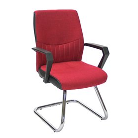 Guest chair ANGELO red