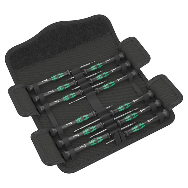 Wera Kraftform Micro-Set 12 pcs - Electronic aplications
