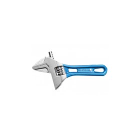 Adjustable wrench with short handle