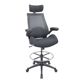 High task chair MILLER black