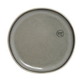 Plate COSTA D27cm, grey