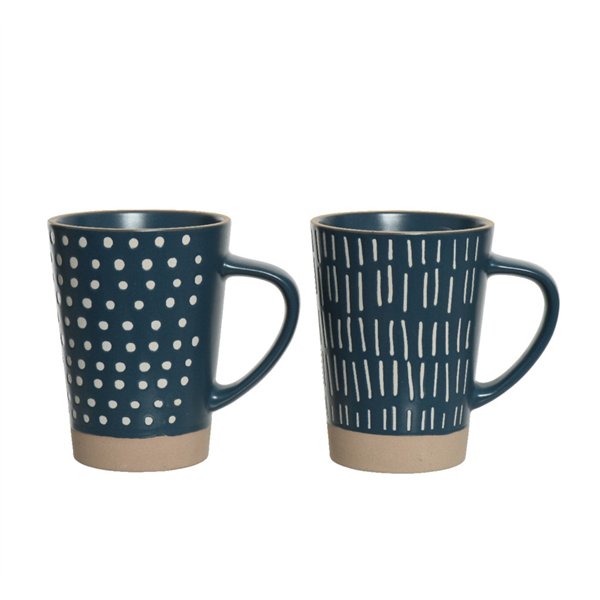 Mug PIIA H11cm, blue