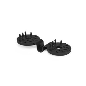 BUNGEE CORD CLIPS clamp clip - black