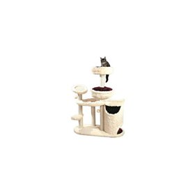 Cat Tower Marta 130cm beige/bordeaux
