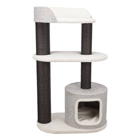 Cat Tower Cara XXL 128cm white/grey