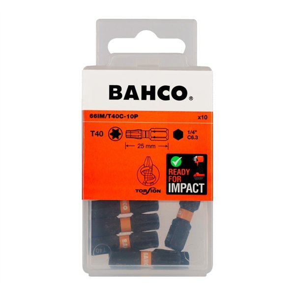 Bits 66IM T40 25mm Impact, 10tk